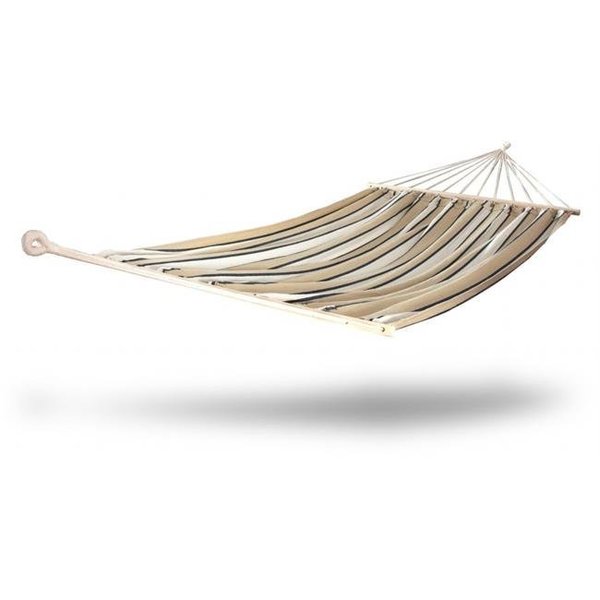 Kings Pond Enterprises Kings Pond Enterprises 10223-KP Hammaka Woven 2 Person Hammock - Beige 10223-KP